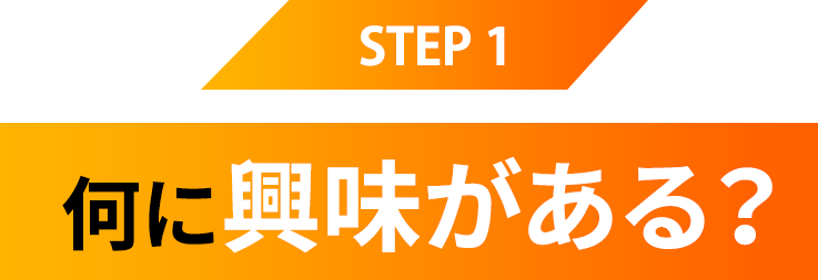 何に興味がある？