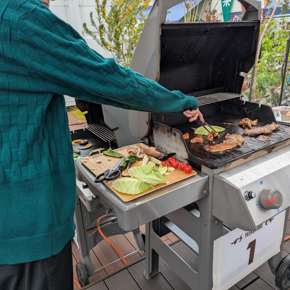 国家試験お疲れ様会(BBQ)│NCC 新潟コンピュータ専門学校│未来を創る